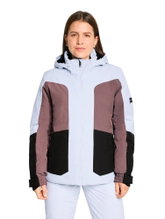 Ziener Winter Ski Jacket Tarla-Z (waterproof, windproof, snow skirt) 2025 frost blue ladies